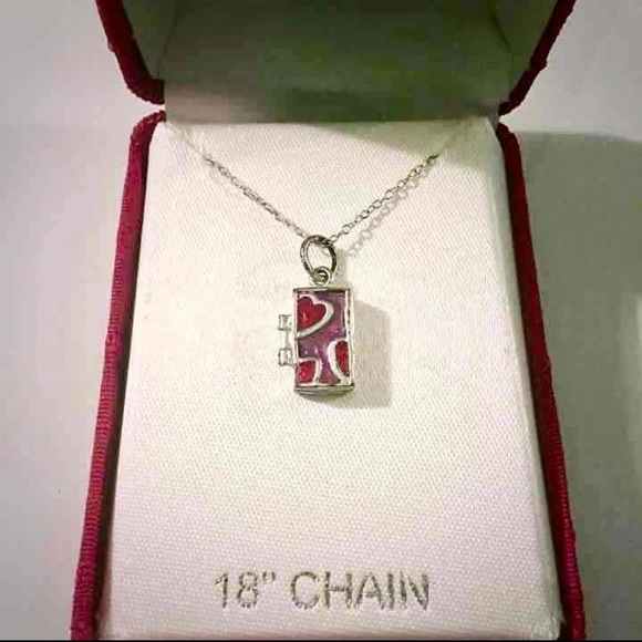 🔥💎 NWT Heart Locket Necklace - Picture 4 of 8